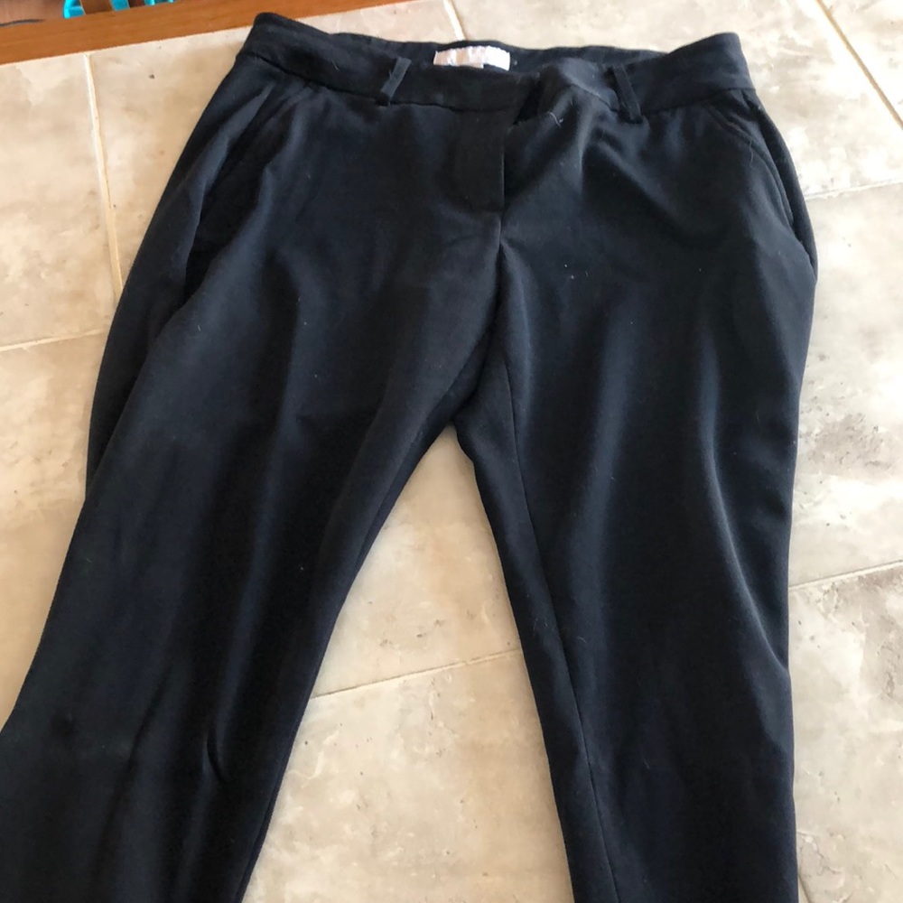 Black work pants